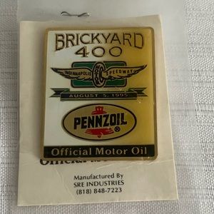 NASCAR 1995 Brickyard 400 Pin